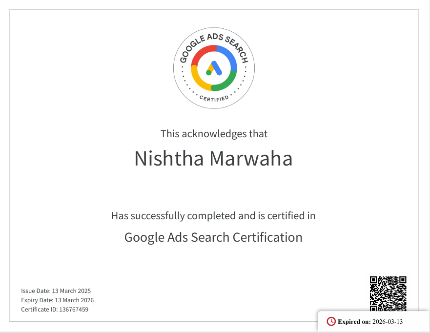 Meta Business Certification